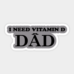 Vitamin Daddy Sticker